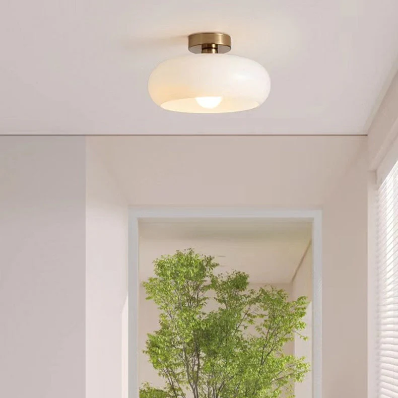 Vintage Round Glass Ceiling Lights - Image 25
