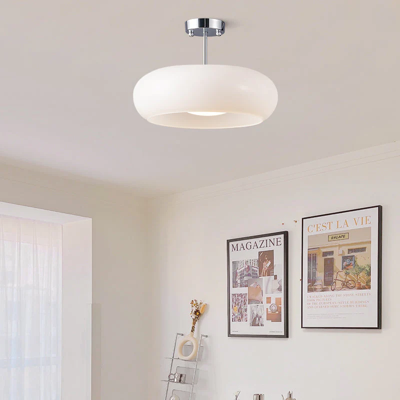 Vintage Round Glass Ceiling Lights - Image 31