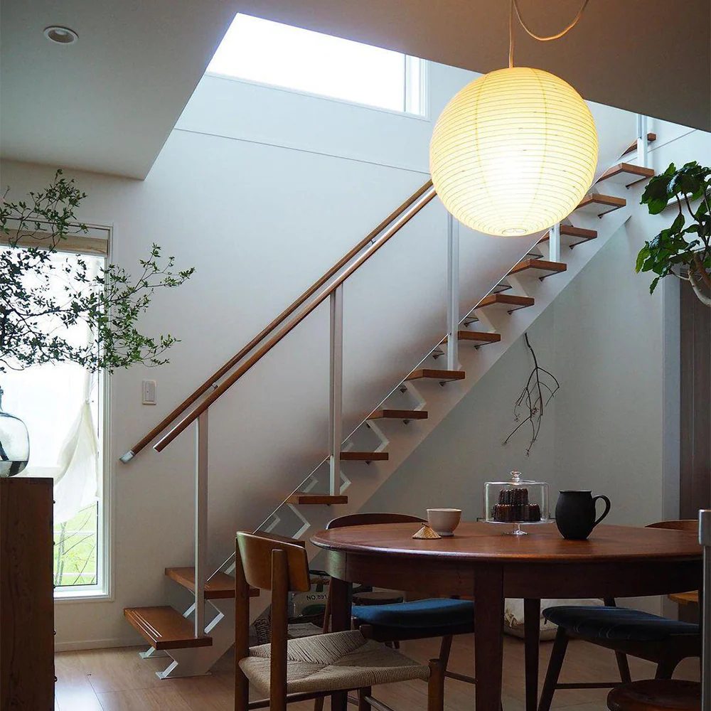Nordic White Paper Lantern Pendant Lighting - Image 7