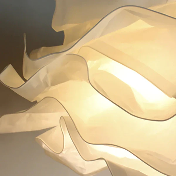 White Pendant Light Art Decor Hanging Lights For Bedroom - Image 8