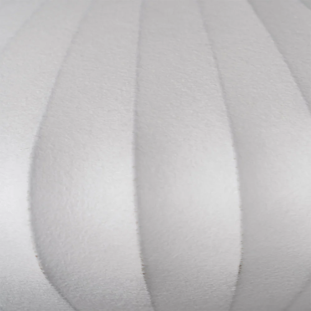 Nordic White Lantern Saucer Pendant Light For Living Room - Image 33