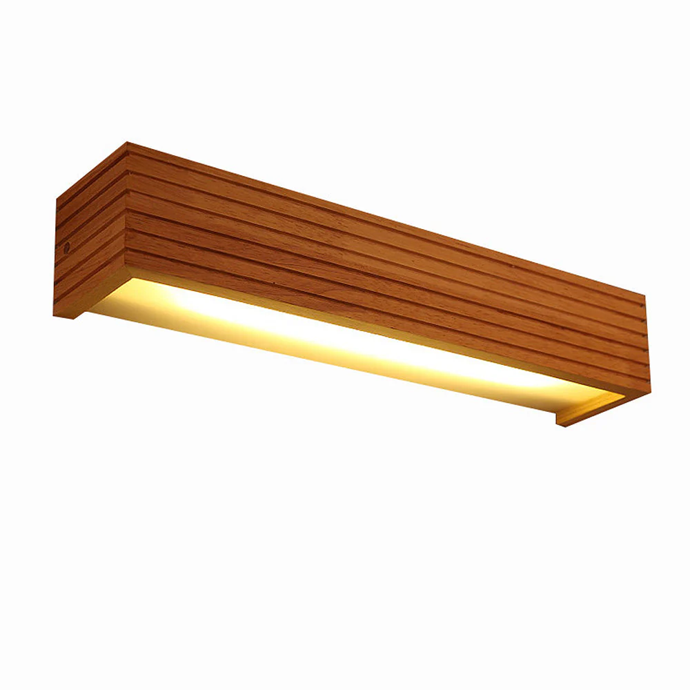 Wood Rustic LED Bathroom Vanity Wall Lighting - Image 10