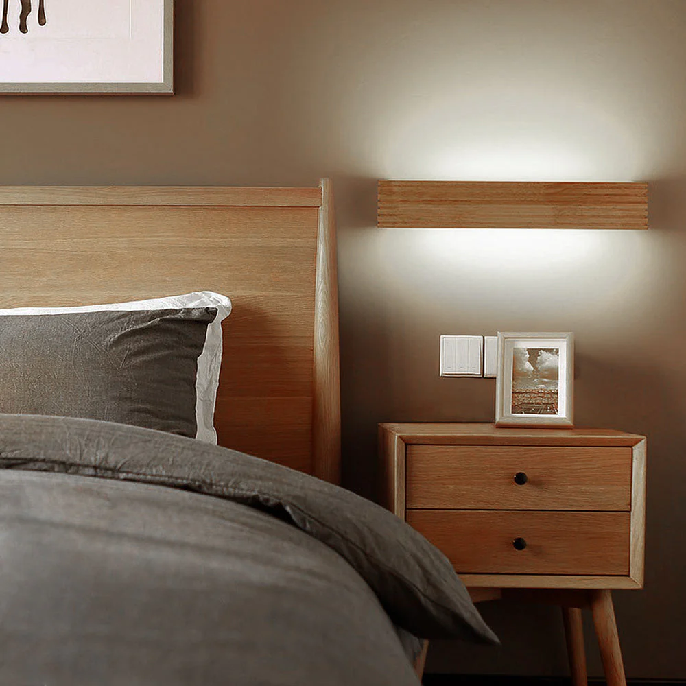 Wood Rustic LED Bathroom Vanity Wall Lighting - Image 7