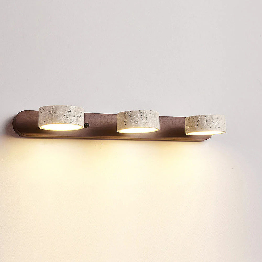 Wood Rustic Simple Bathroom Vanity Wall Light - Image 10
